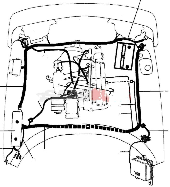 ENGINE CABLE HARNESS 900