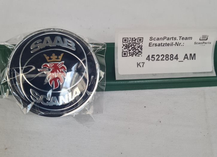 Saab Scania Hood Emblem 900 900/II 9000 9-3