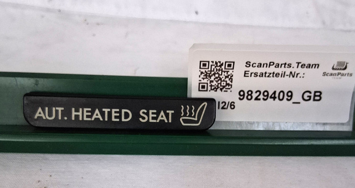 TEXTSCHILD "AUT. HEATED SEAT" 900