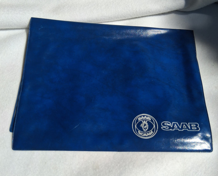 DOCUMENT WALLET BLUE SAAB SCANIA