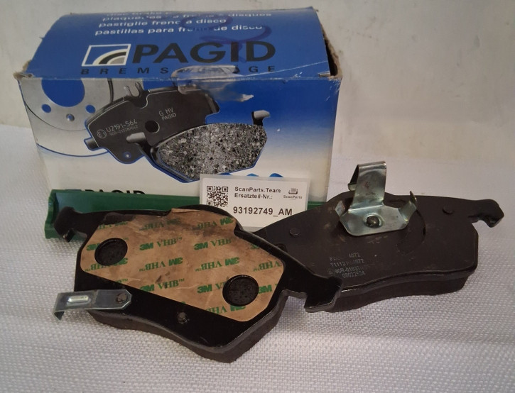 BRAKE PAD KIT FRONT 900NG 9-3 9-5