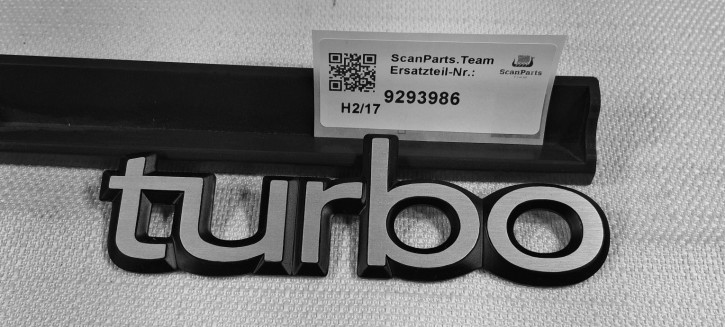 EMBLEM TURBO - HOOD 900