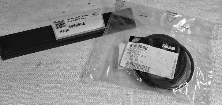Rear brake caliper seal kit 9000