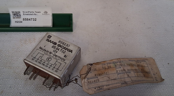 RELAIS KRAFTSTOFFSYSTEM 900 8V