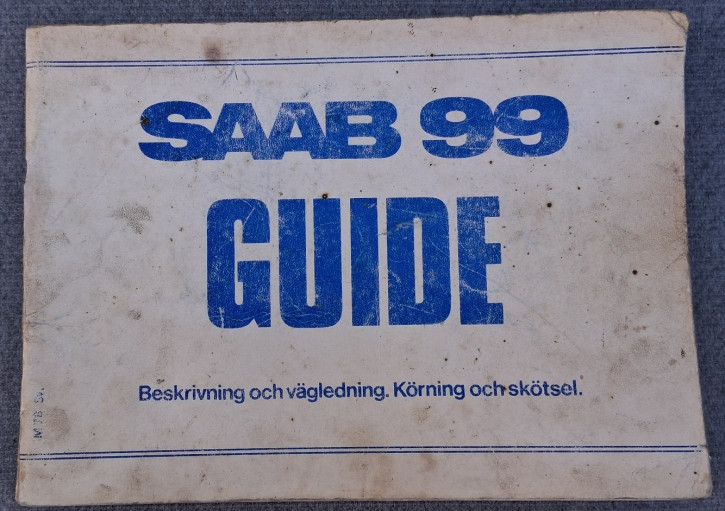 BETRIEBSANLEITUNG 99 1978