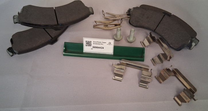 BREMSBELAGSATZ VORN 9-7X TRAILBLAZER