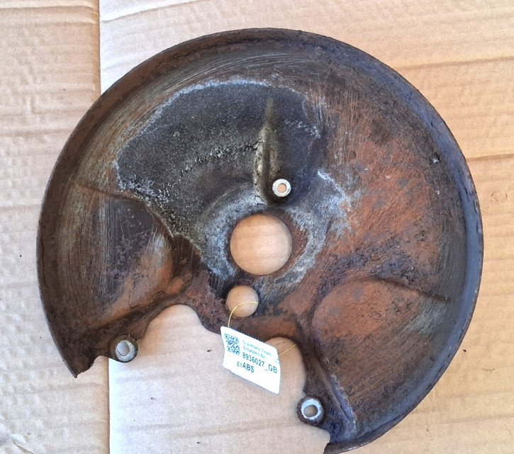 SPRITZBLECH BREMSSCHEIBE ABS HINTERACHSE 900 9000
