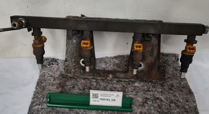 EINSPRITZDÜSEN 4-ER SATZ MIT RAILROHR 900 9000