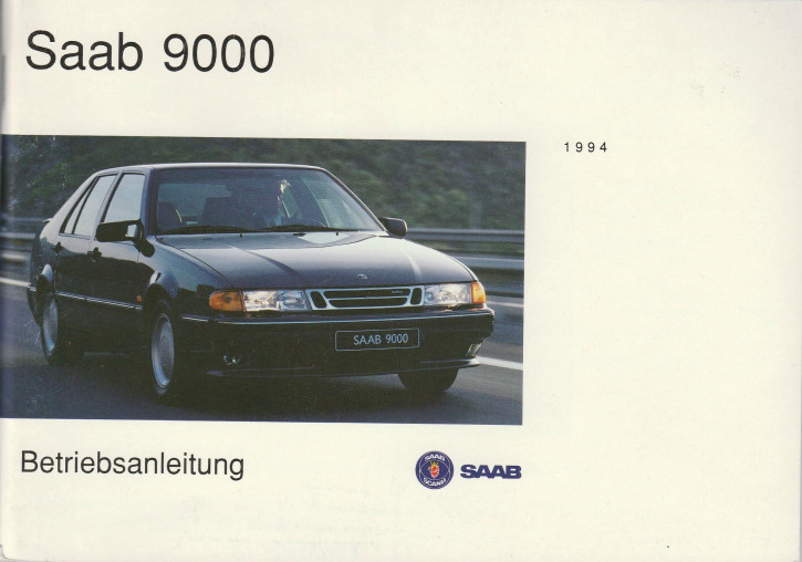 BETRIEBSANLEITUNG 9000 1994
