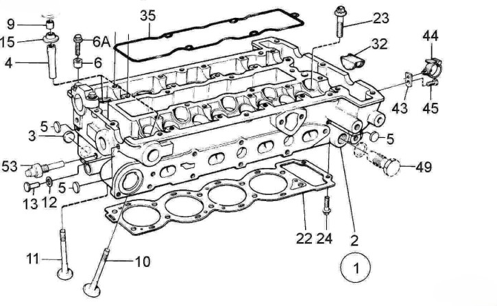 Auslassventil - 900 9000 900/II 9-3