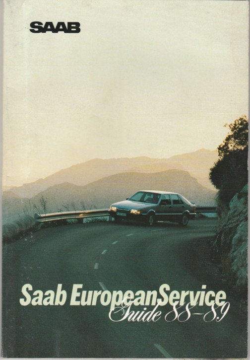 Bordbuch European Service Guide 1988 - 1989