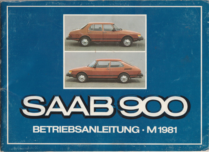 OPERATING MANUAL 900 1981