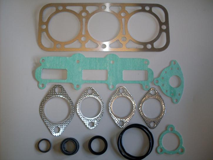 Complete engine seal set for the short nose Saab Sport 2T engine 850cc with oil pump 1960-1964