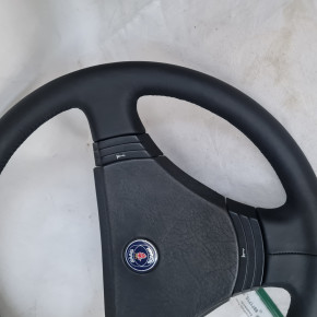 LEATHER STEERING WHEEL 3-SPOKRE 900