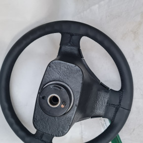 LEATHER STEERING WHEEL 3-SPOKRE 900