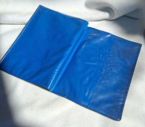 BORDBUCH MAPPE BLAU SAAB