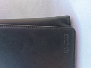 BORDBUCH KOMPLETT LEDER MAPPE SCHWARZ 9-3 SAAB