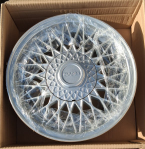 15" CROSS SPOKE RIM KIT WITH CAPS 900 9000