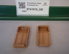 ABDECKUNG HUTABLAGE BEIGE GELB 900