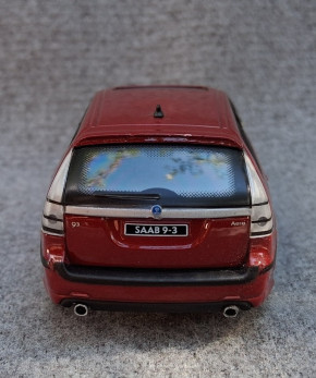MOTORART MODEL 9-3 AERO COMBI RED