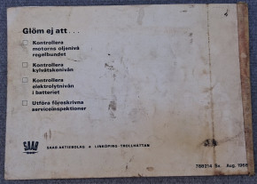 BETRIEBSANLEITUNG V4 96 95 1968