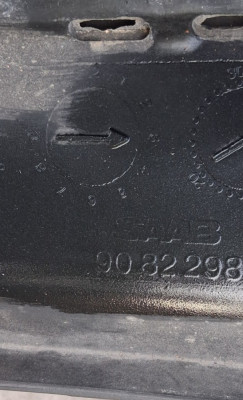 STOSSFÄNGER HÜLLE HINTEN GRAU 9000 CS