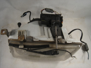 SCHEINWERFER SET LINKS RECHTS LEUCHTWEITEN WISCHER MOTOREN 9000