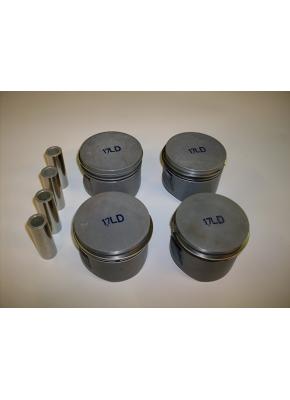 Set of Pistons with piston rings and piston pin 1.7 V4 62.79 mm